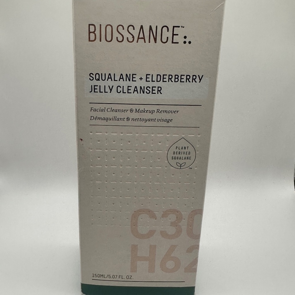 Biossance Squalane + Elderberry Jelly Cleanser 5.07oz